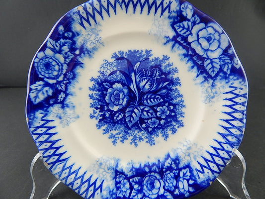 ANTICO PIATTO CERAMICA GIUSEPPE BESIO MONDOVI' SECONDA META' 800 JARDINIERE A124