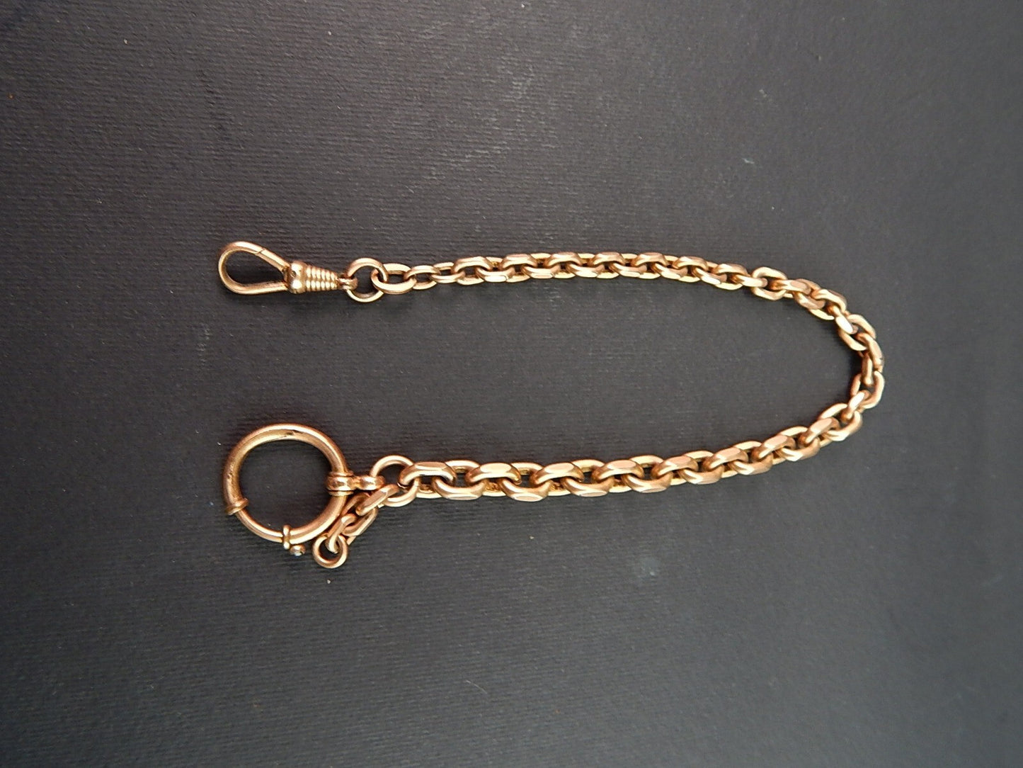 ANTICA CATENA OROLOGIO METALLO COLOR RAME CM 25 A969