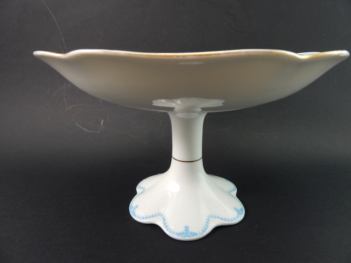 ANTICA 1926 ART DECO PREZIOSA ALZATA CENTROTAVOLA PORCELLANA KPM ROSENTHAL