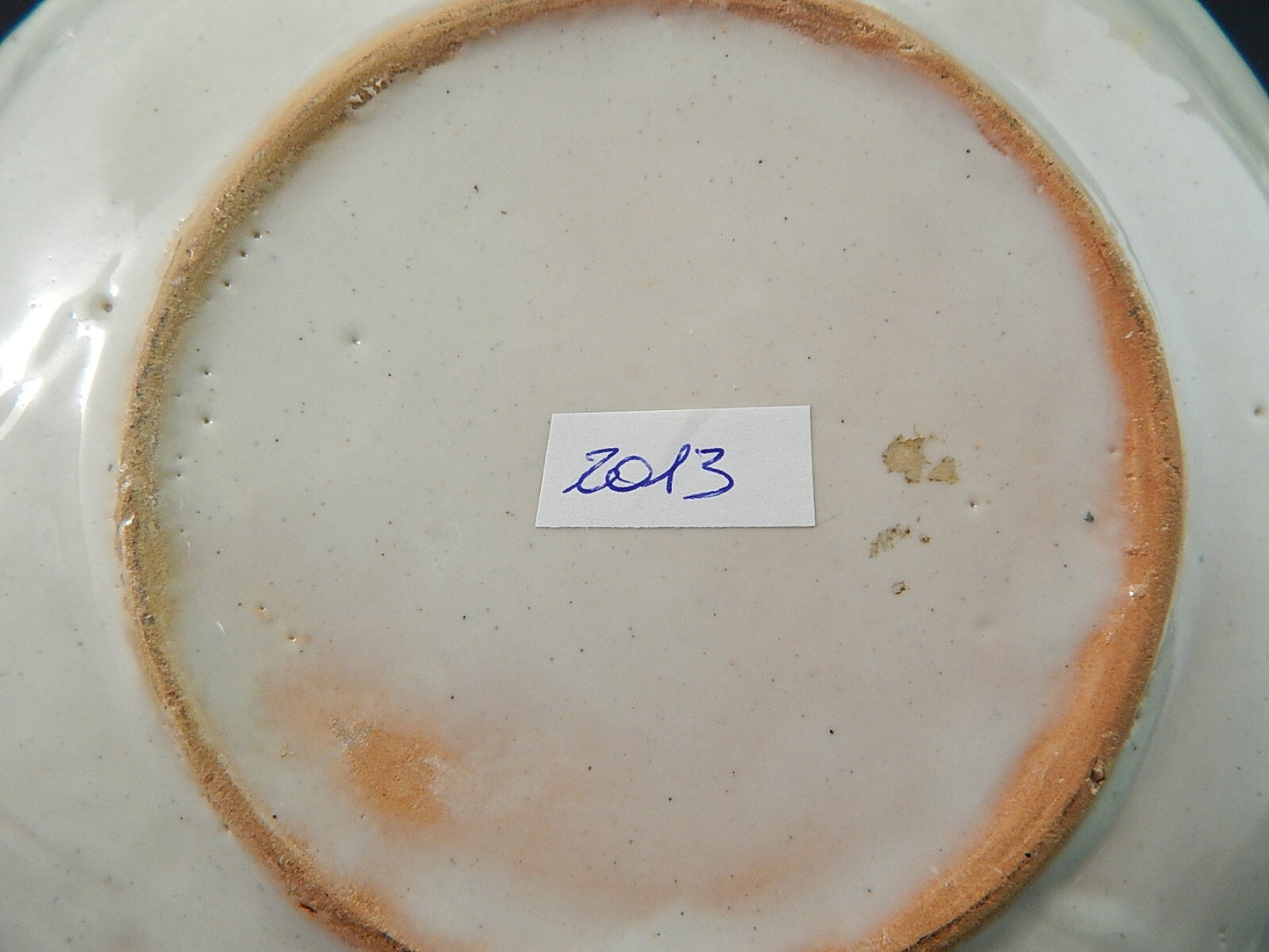 ARTE POVERA PIATTO CERAMICA SPAGNOLA CATALANA GUIVERNAU PRIMA META' 900 #2013