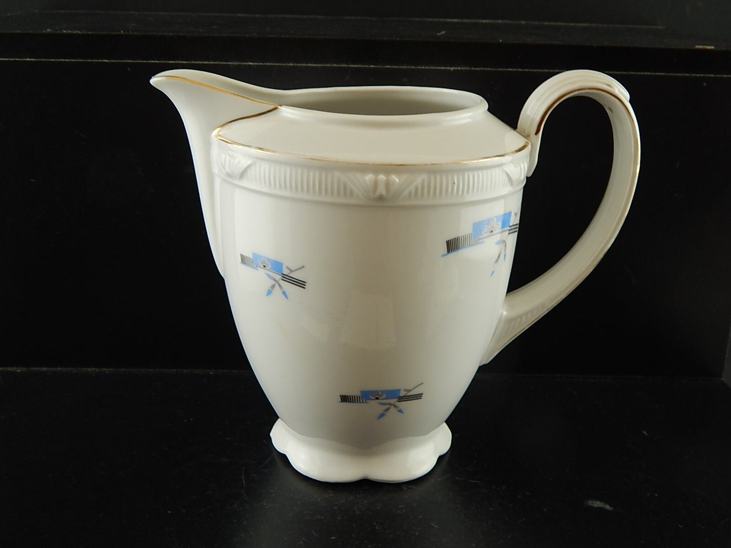 PREZIOSO ANTICO ART DECO SERVIZIO TE' PORCELLANA ZEH SCHERZER BAVARIA