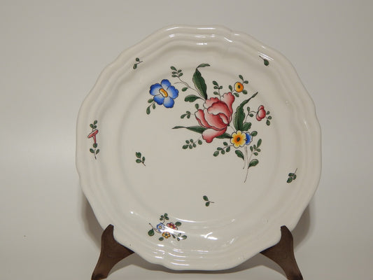 ANTICO RARO PIATTO MAIOLICA CERAMICA LODIGIANA VECCHIA LODI DIPINTO X59