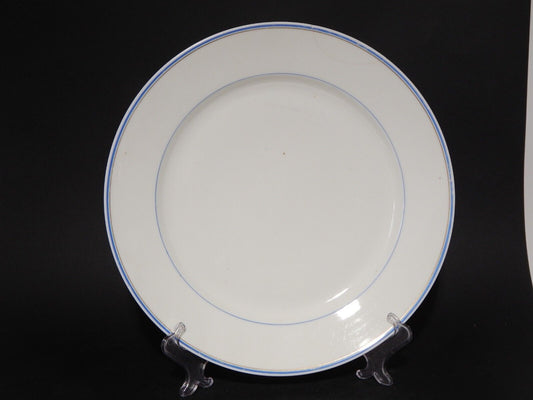 ANTICO VASSOIO PIATTO PORTATA IMPERO PORCELLANA GINORI DOCCIA XIX SECOLO difetto