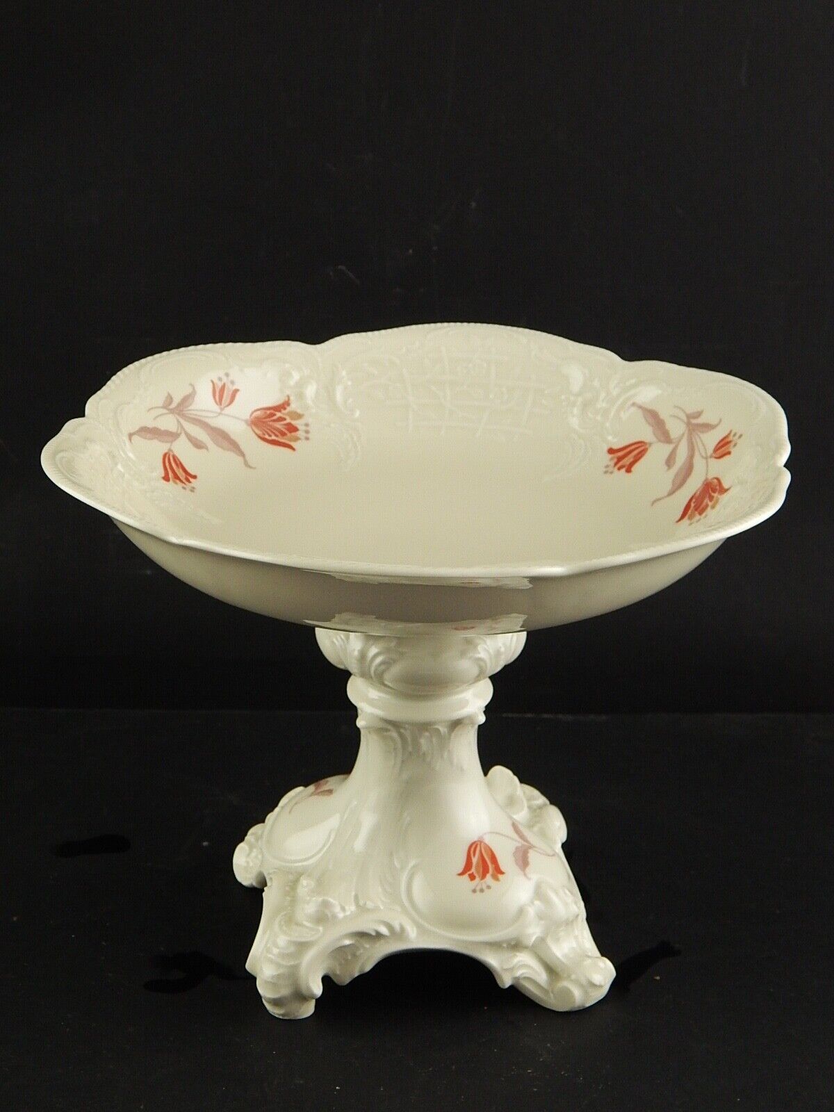 ANTICA ROCAILLE ALZATA FRUTTIERA CENTROTAVOLA SANS SOUCI PORCELLANA ROSENTHAL