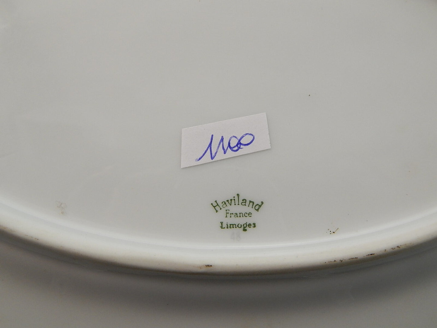 VINTAGE ELEGANTE RAVIERA VASSOIO PORCELLANA LIMOGES HAVILAND