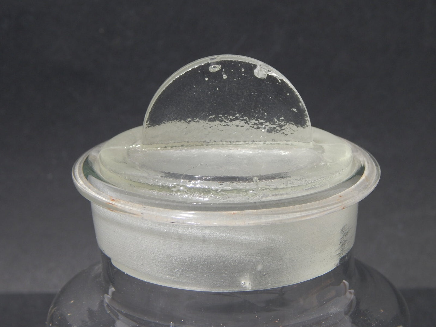 ANTICO VASO ALBARELLO VETRO SOFFIATO ALTARE (SV) FARMACIA DROGHERIA 1577