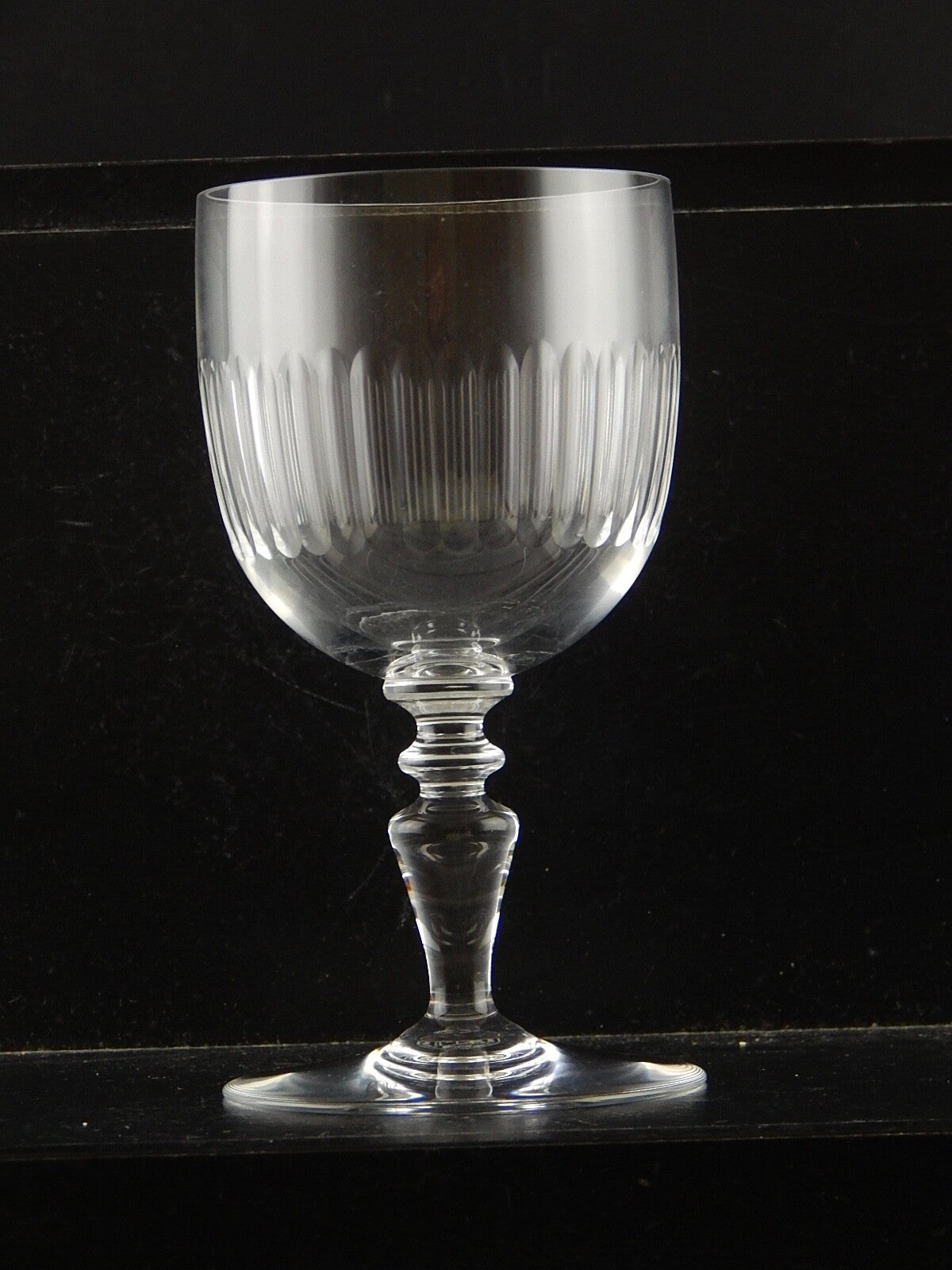 ANTICO CRISTALLERIA MARCHIO BACCARAT CALICE ACQUA CRISTALLO RINASCIMENTO