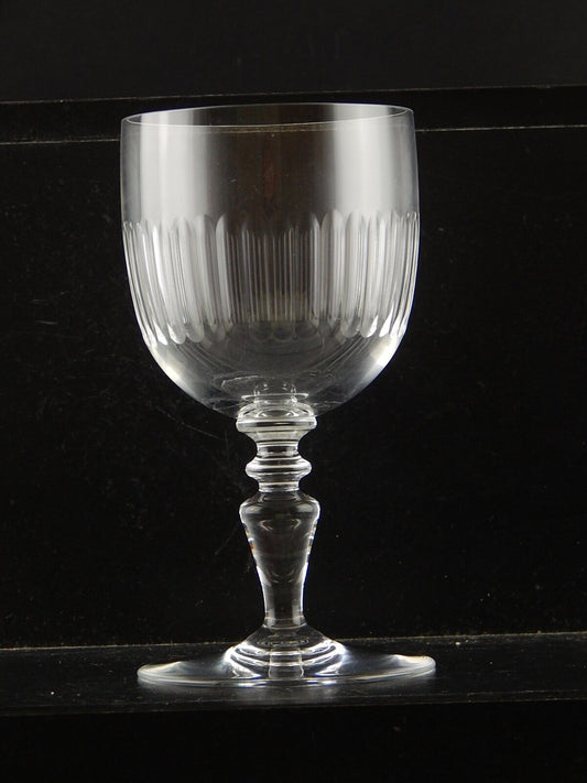 ANTICO CRISTALLERIA MARCHIO BACCARAT CALICE ACQUA CRISTALLO RINASCIMENTO