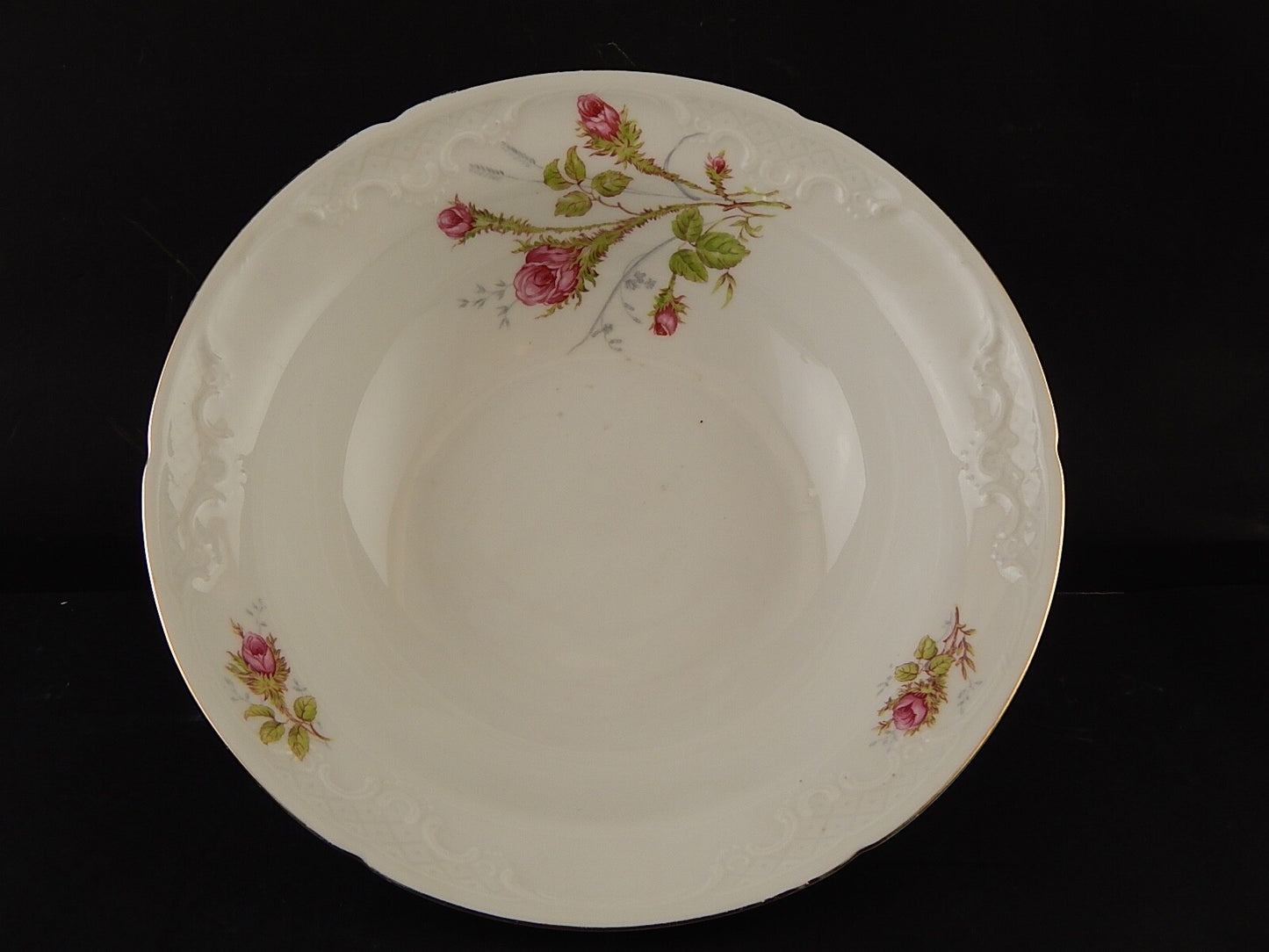 ROCAILLE RETRO' WINTERLING BAVARIA INSALATIERA FRUTTIERA PORCELLANA ROSA CANINA