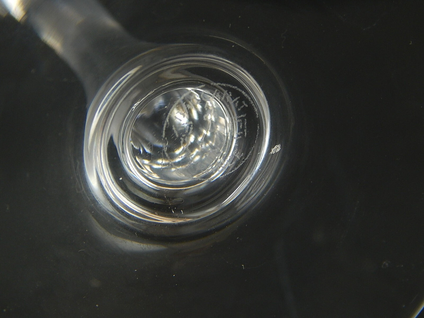 CRISTALLO MARCHIO BACCARAT MODELLO PERFECTION CALICE ACQUA CM 17