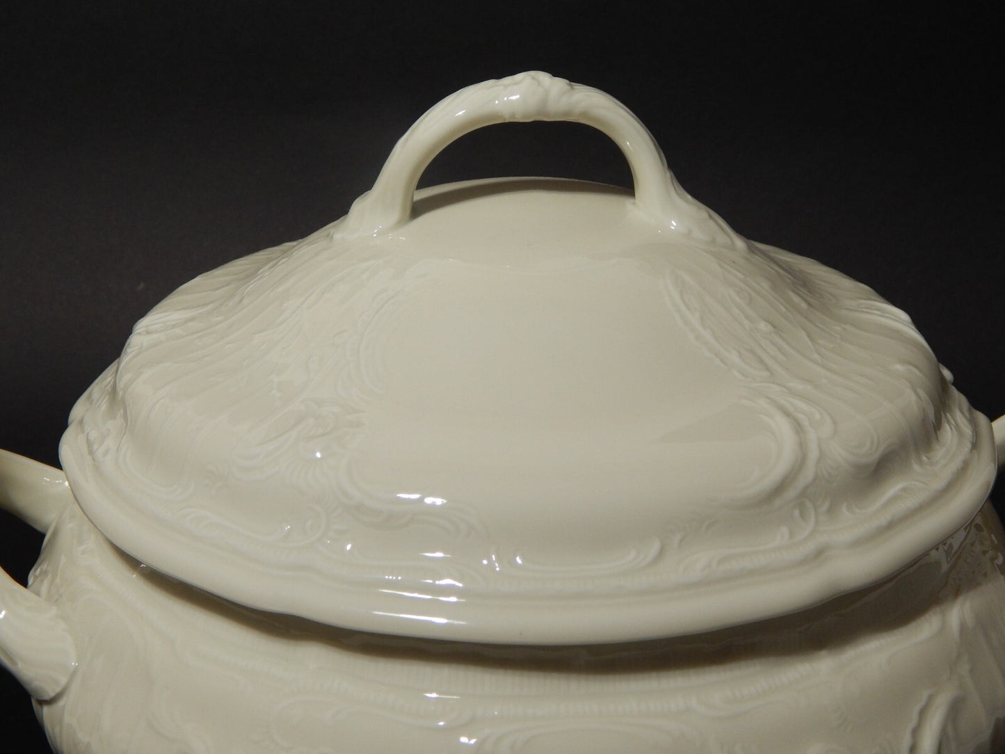 VINTAGE CENTROTAVOLA GRANDE ZUPPIERA SANS SOUCI PORCELLANA ROSENTHAL