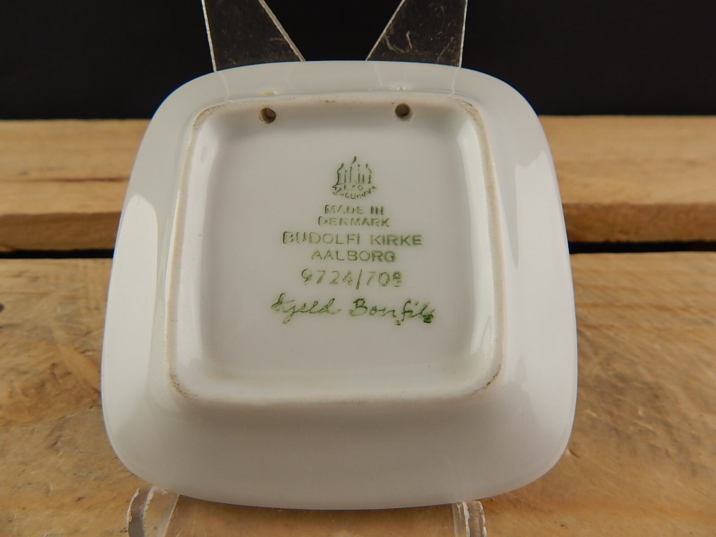 ROYAL COPENHAGEN BING&GRONDAHL PLAQUETTE PIATTINO PORCELLANA BUNDOLFI AALBORG