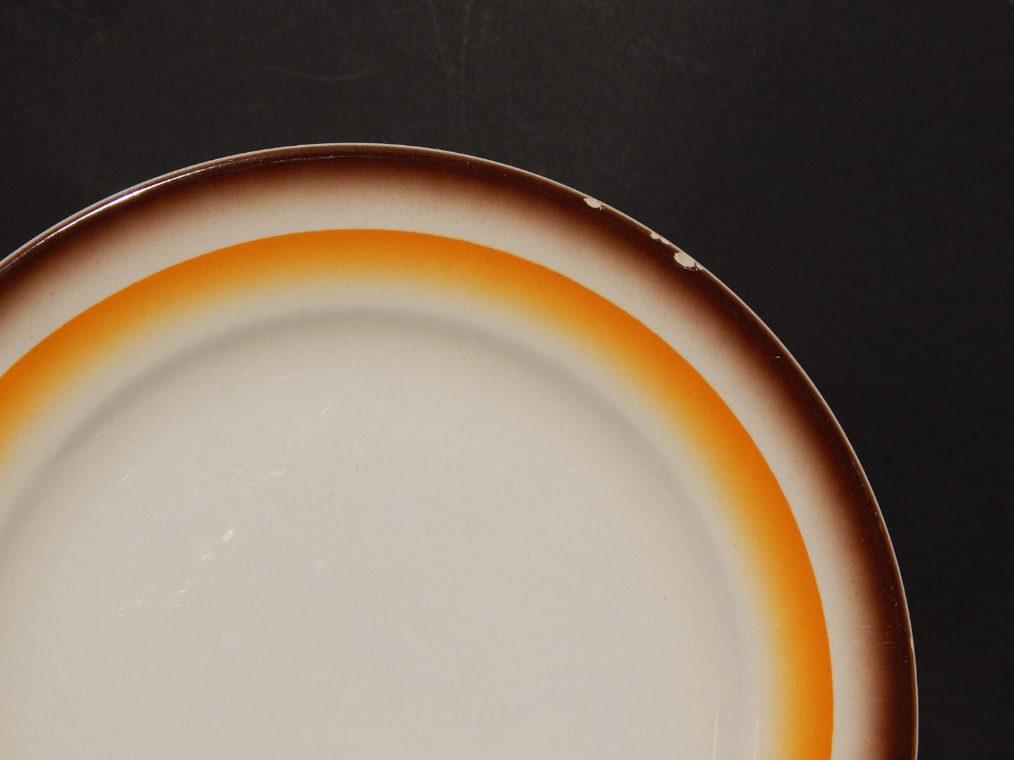 ART DECO FUTURISTA SET 4 PIATTI PIANI CERAMICA GALVANI PORDENONE SIMONETTO