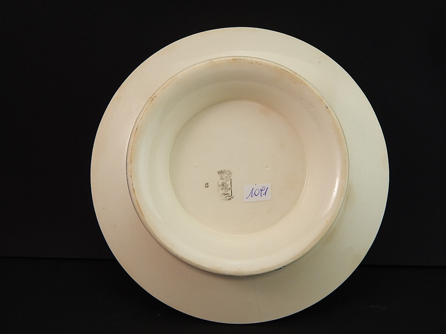 ANTICA ART DECO ALZATA CENTROTAVOLA LIBERTY CERAMICA LONGWY DEL 1934