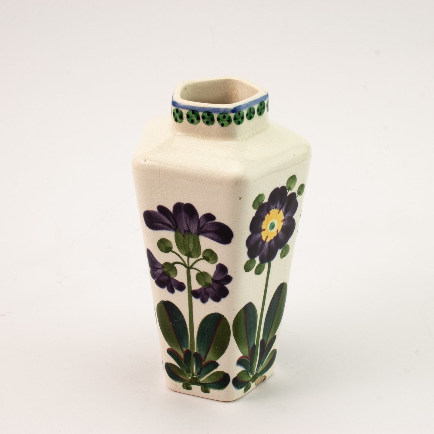 ROYAL COPENHAGEN ALUMINIA ANTICO VASO CERAMICA SOTTOSMALTO 165-102 CM 9X16