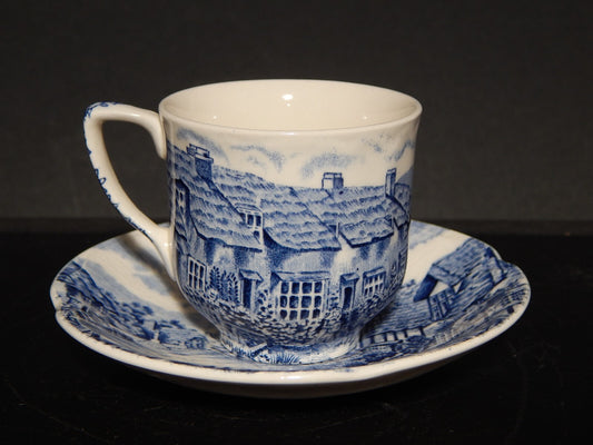 ANTICA TAZZINA CAFFE' SEMI PORCELLANA JOHNSON BROS OLDE ENGLISH COUNTRYSIDE 1356