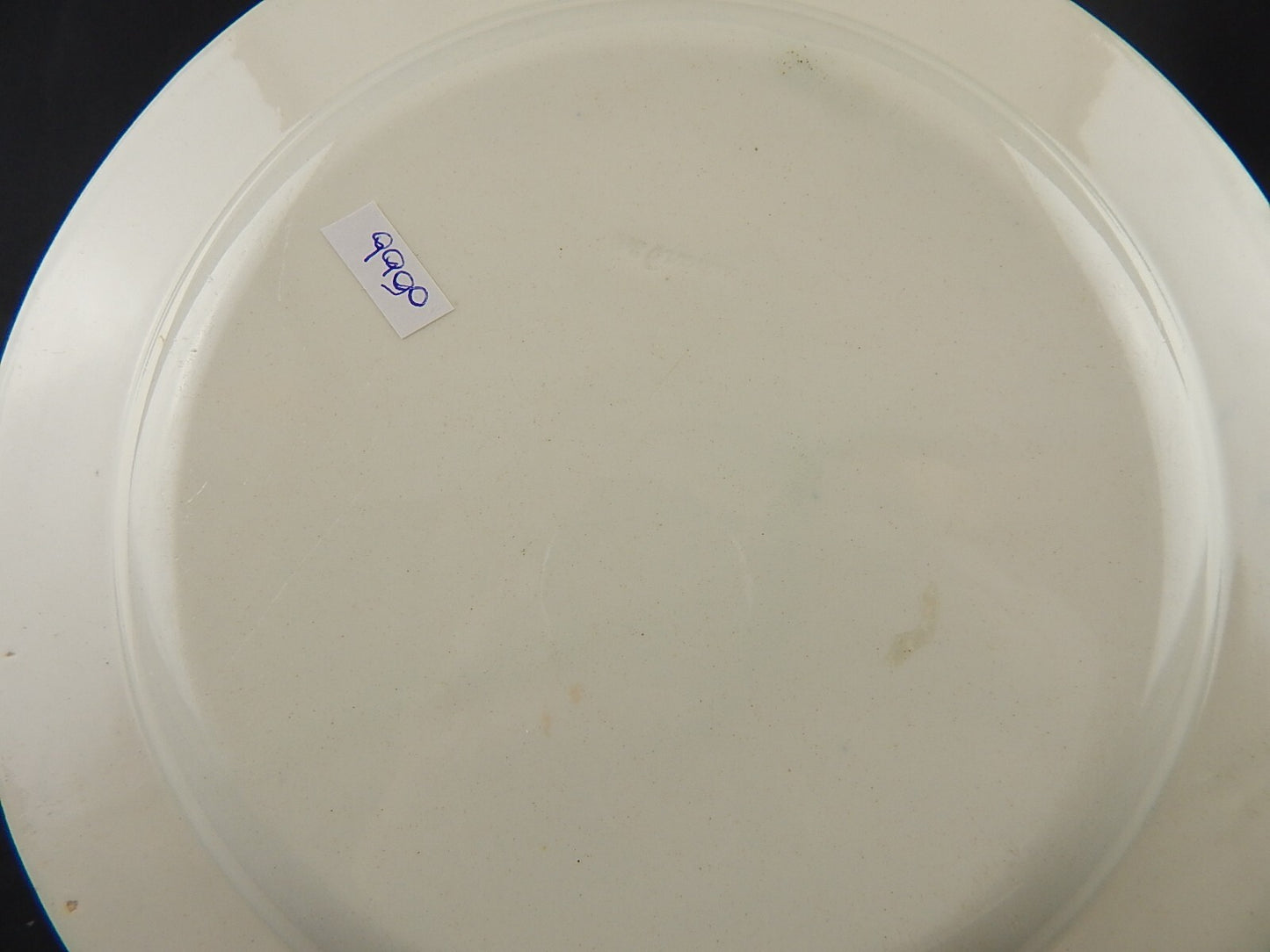 ANTICO PIATTO SEMI PORCELLANA RICHARD MILANO DECORO FERRARA META' 800 #9990