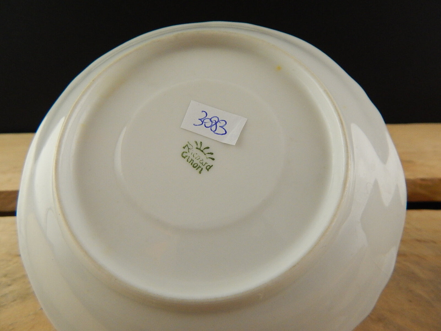 VINTAGE PREZIOSA PORCELLANA TAZZINA CAFFÈ E PIATTINO RICHARD GINORI