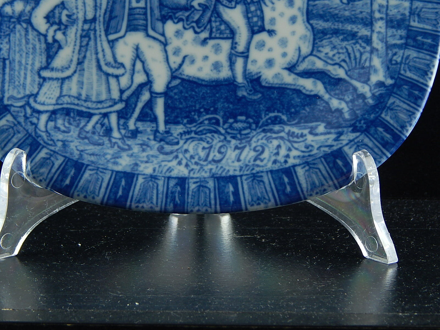 RORSTRAND PIATTO PORCELLANA NATALE 1972 PORCELAIN CHRISTMAS PLATE COLLEZIONE NEW