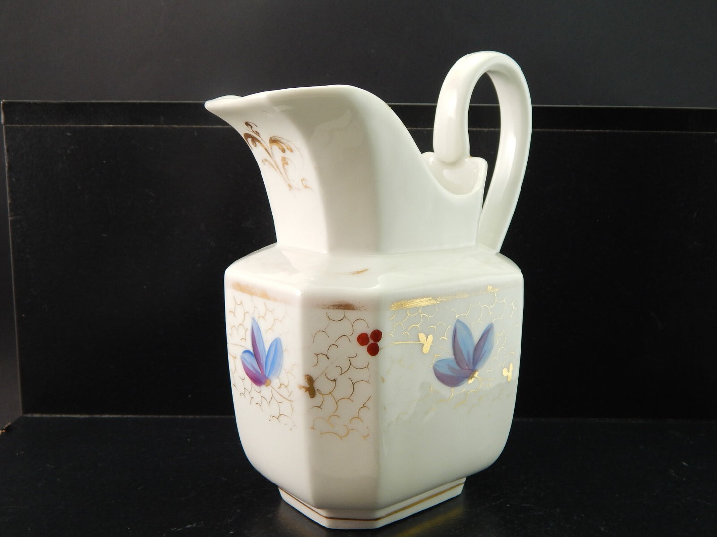 ANTICA PREZIOSA LATTIERA BRICCO IMPERO VECCHIO PARIGI PORCELLANA PRIMO 800