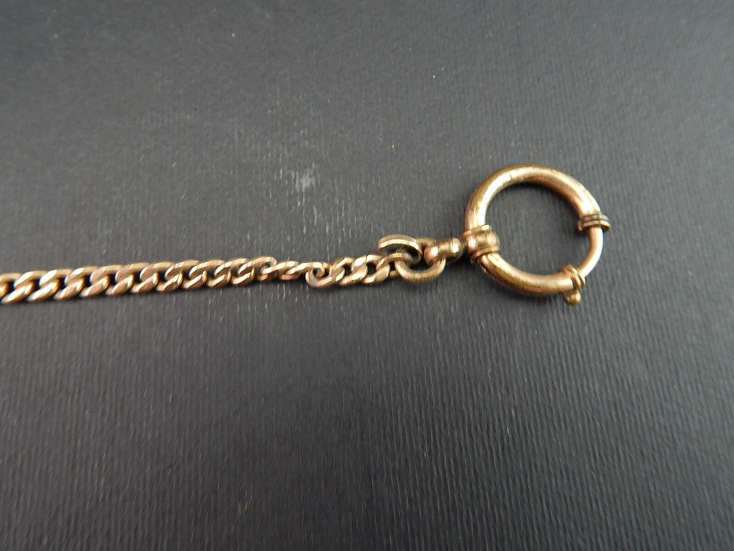 ANTICA CATENA OROLOGIO METALLO COLOR RAME CM 26 A968