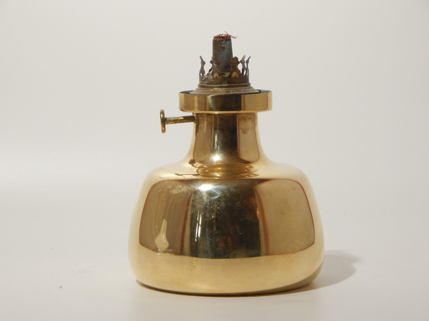 PETRONELLA HENNING KOPPEL LOUIS POULSEN LAMPADA PETROLIO OTTONE VETRO OPALINO