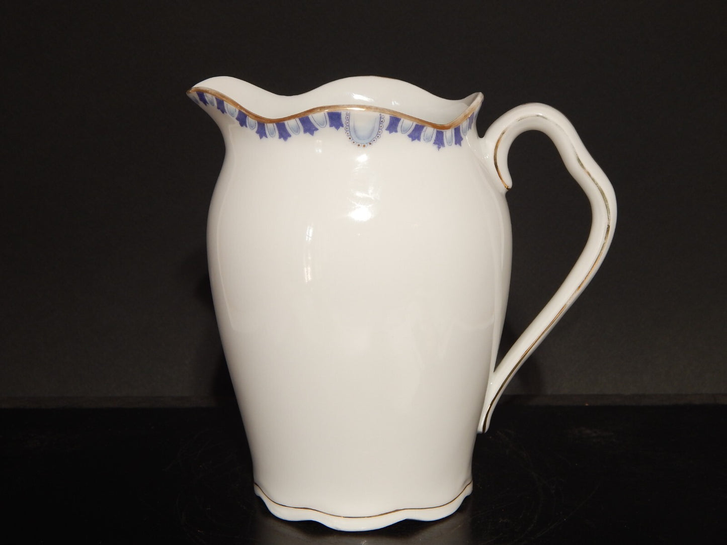 ANTICA LIBERTY 1910 PREZIOSA CARAFFA BROCCA PORCELLANA J.Z.& CO PRE-ROSENTHAL