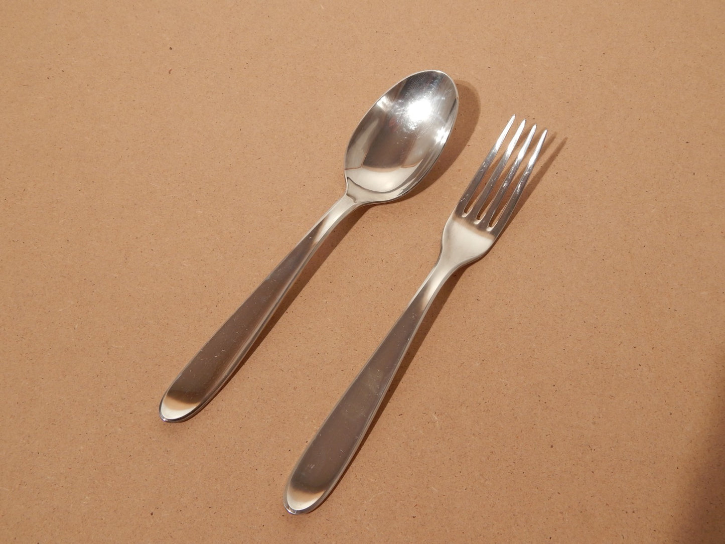 MODERNARIATO ARGENTERIA SAMBONET AS SERVIZIO POSATE ALPACCA ARGENTATE LAME INOX