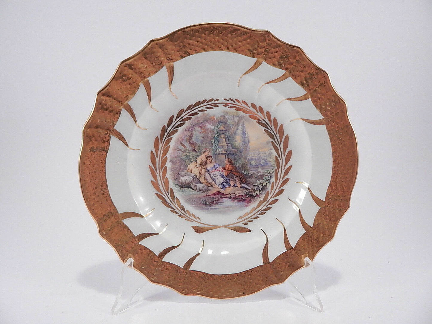 PREZIOSO PIATTO PORCELLANA IMPERO AUTENTICO ROYAL COPENHAGEN COLLEZIONE