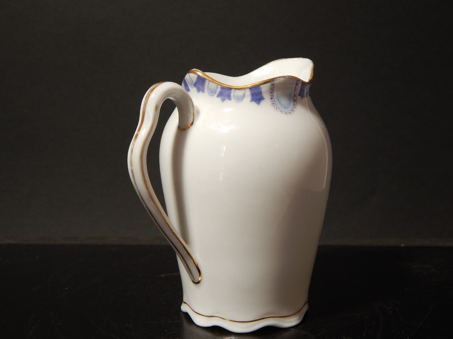 ANTICA LIBERTY 1910 PREZIOSA LATTIERA BRICCO PORCELLANA J.Z.& CO PRE-ROSENTHAL