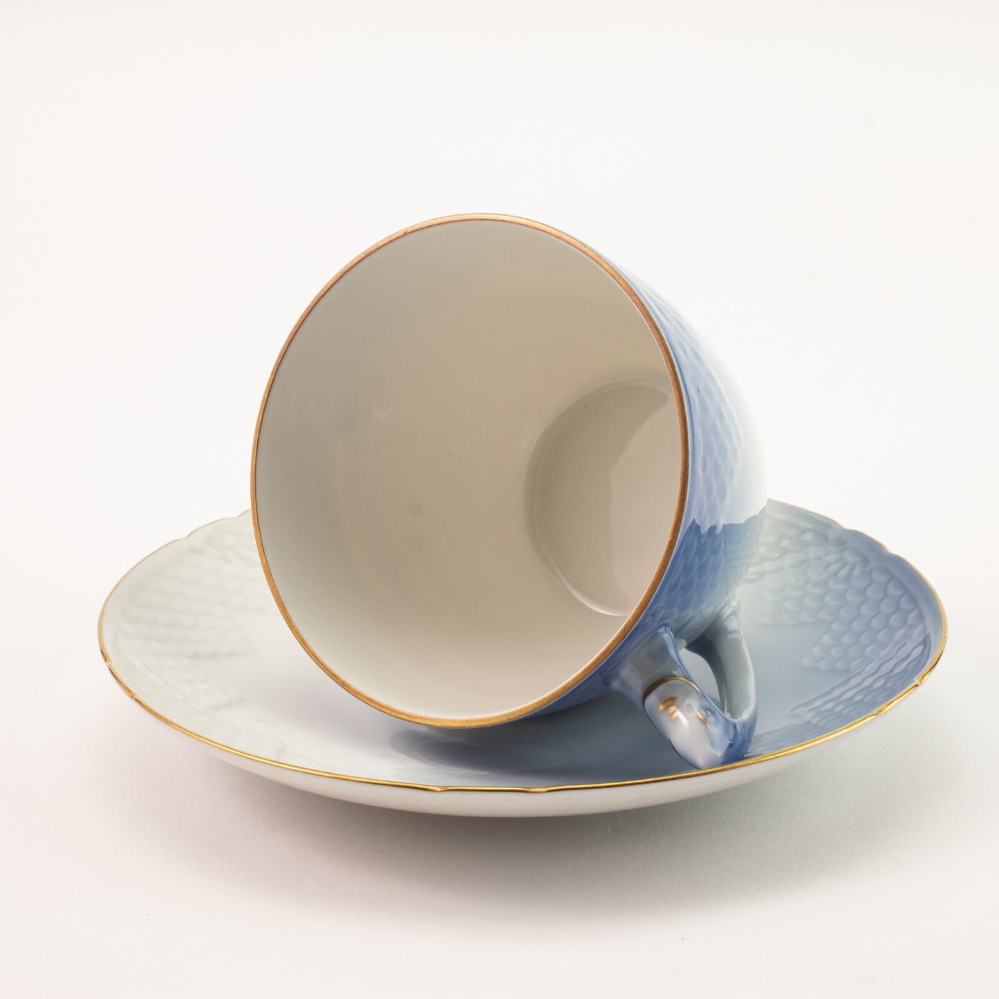 TAZZA CAFFE' PORCELLANA ORO ZECCHINO GABBIANI ROYAL COPENHAGEN BING&GRONDAHL 102