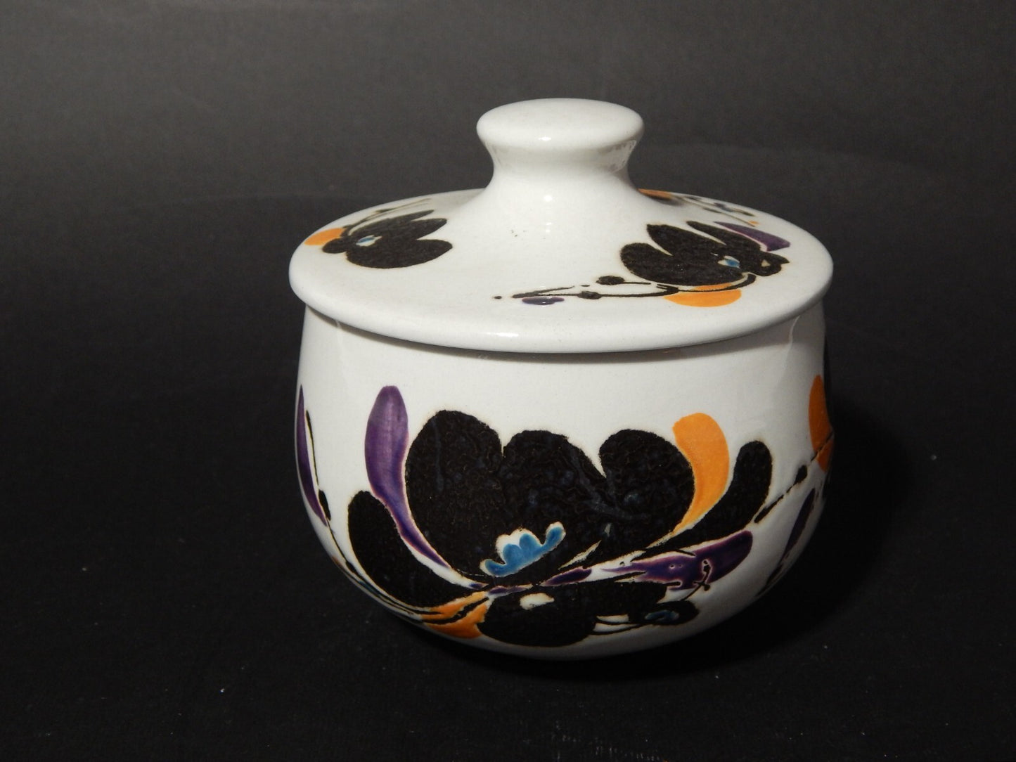 RARA ZUCCHERIERA VINTAGE PORCELLANA ROYAL COPENHAGEN DESIGN IVAN WEISS