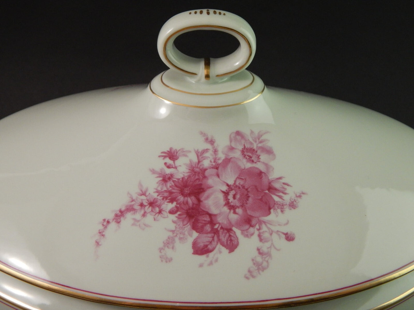 ANTICO SERVIZIO TAVOLA PIATTI PORCELLANA JOHANN HAVILAND BAVARIA DECORO SAVONA