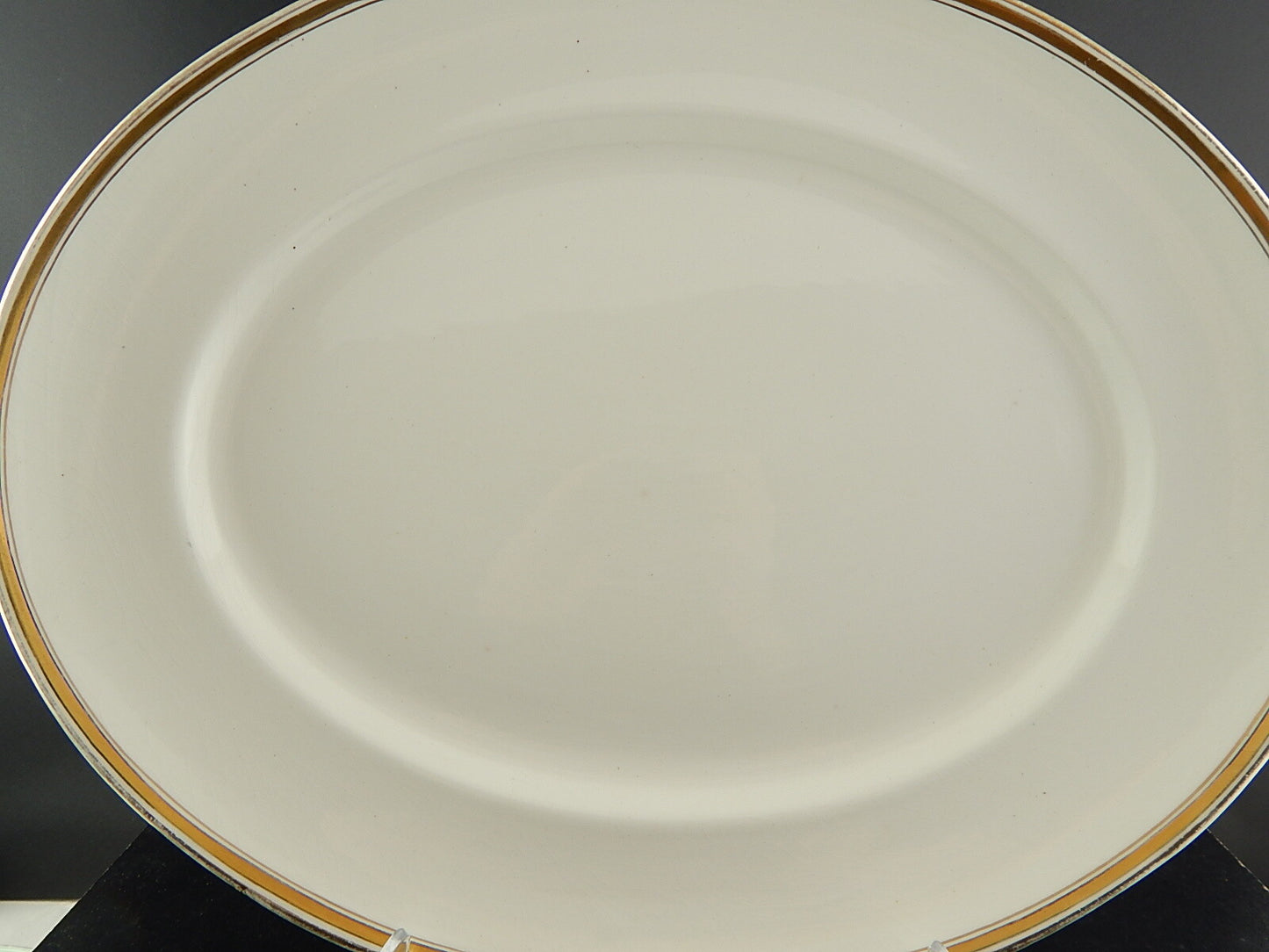 ANTICO GRANDE VASSOIO PIATTO PORTATA ROYAL POTTERY WILKINSON SEMI PORCELLANA