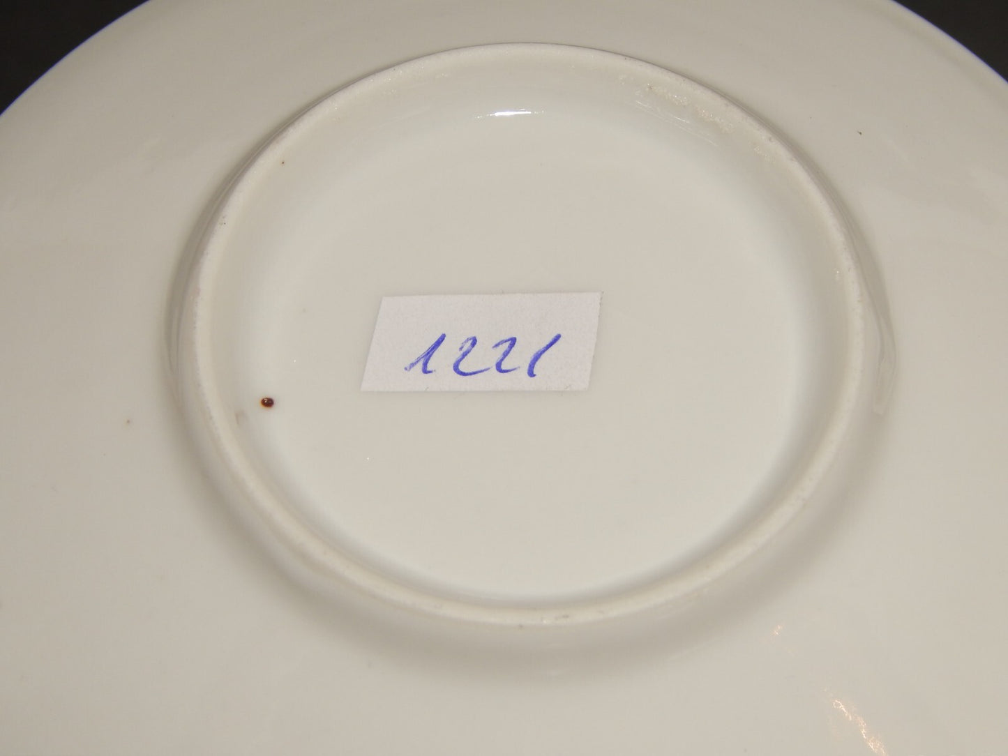 ANTICA ELEGANTE TAZZA PORCELLANA VECCHIO PARIGI FINE 800 SECONDO IMPERO