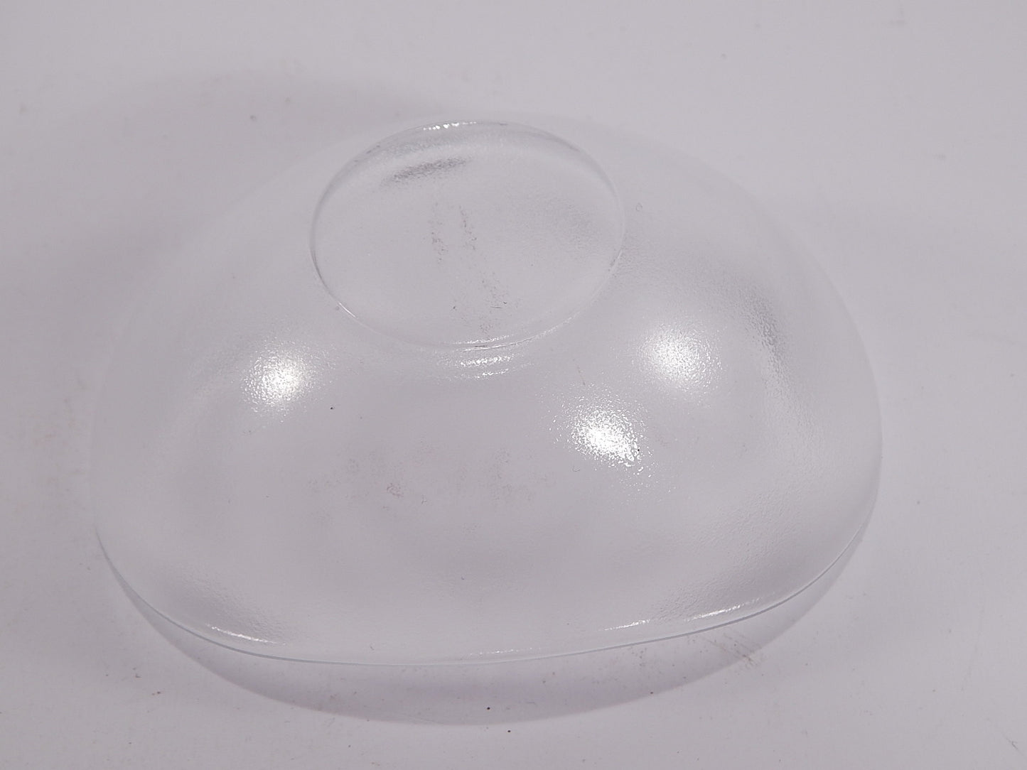 CIOTOLA PORTACANDELA CRISTALLO ROYAL COPENHAGEN ART CRYSTAL GLASS CANDLE HOLDER