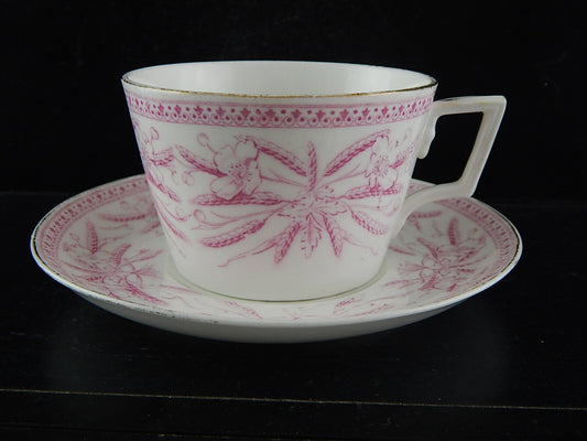 ANTICA TAZZA TE' ALFRED B PEARCE RETAILER LONDON PORCELLANA INGLESE AESTHETIC