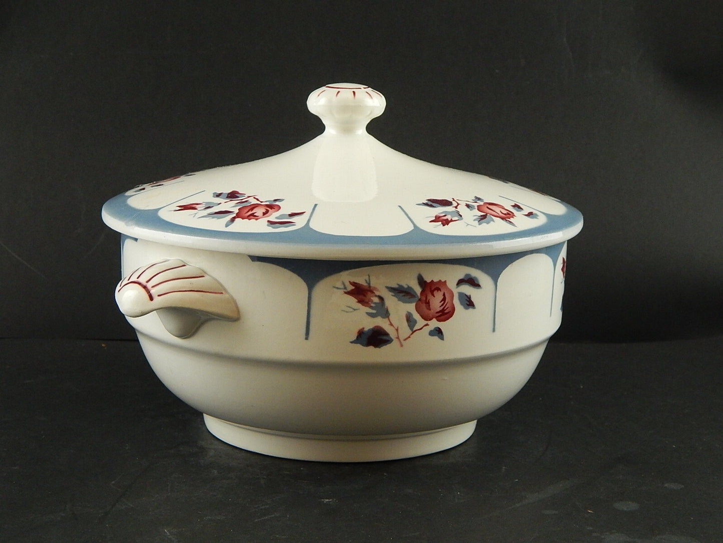 ANTICO ART DECO SERVIZIO TAVOLA PIATTI CERAMICA SARREGUEMINES DIGOIN NINETTE