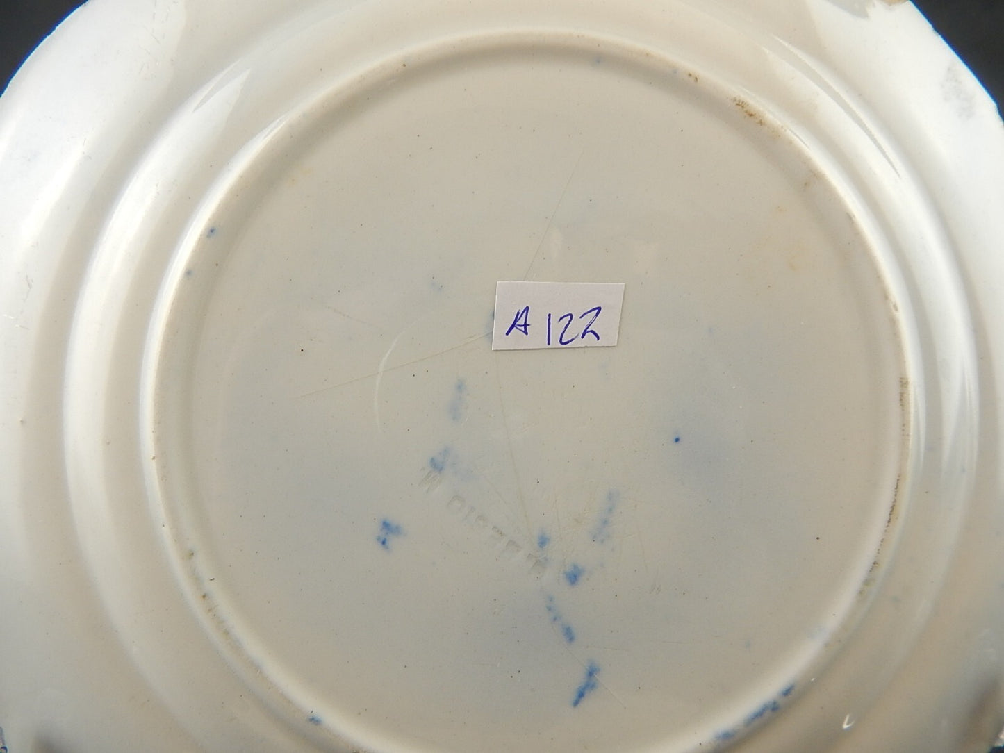 ANTICO PIATTO CERAMICA GIUSEPPE BESIO MONDOVI' SECONDA META' 800 JARDINIERE A127