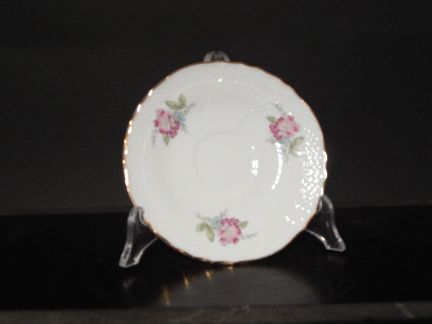 PREZIOSA RICHARD GINORI TAZZINA CAFFE' PORCELLANA MODELLO VECCHIO GINORI FIORI