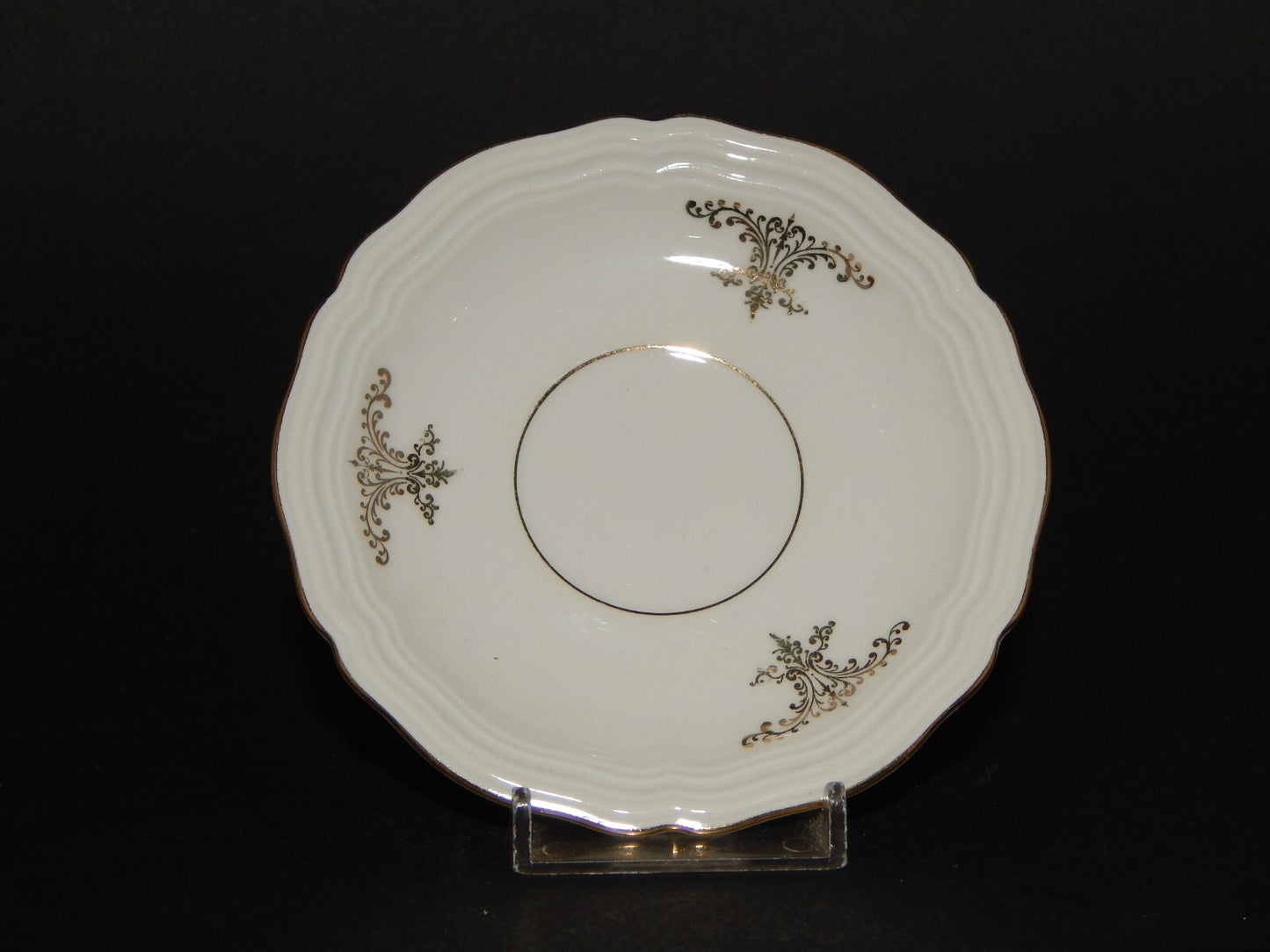 ANTICA TAZZINA CAFFÈ PORCELLANA BIANCA ORO MARIE LUISE BAVARIA SELTMANN WEIDEN