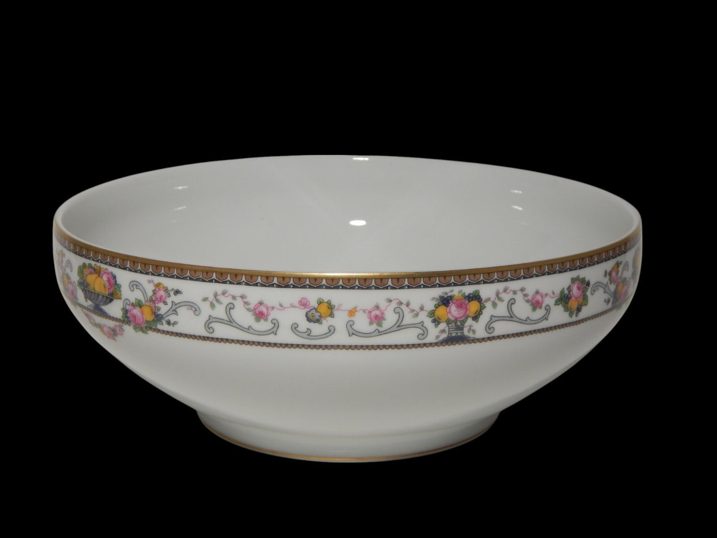 VINTAGE SERVIZIO TAVOLA PIATTI PORCELLANA ROSENTHAL CLASSIC ROSE GRECA FRUTTI