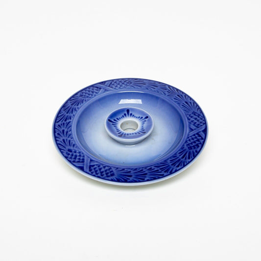 ROYAL COPENHAGEN PORCELLANA PORTA CANDELA PICCOLA DI NATALE ORIGINALE CM 11