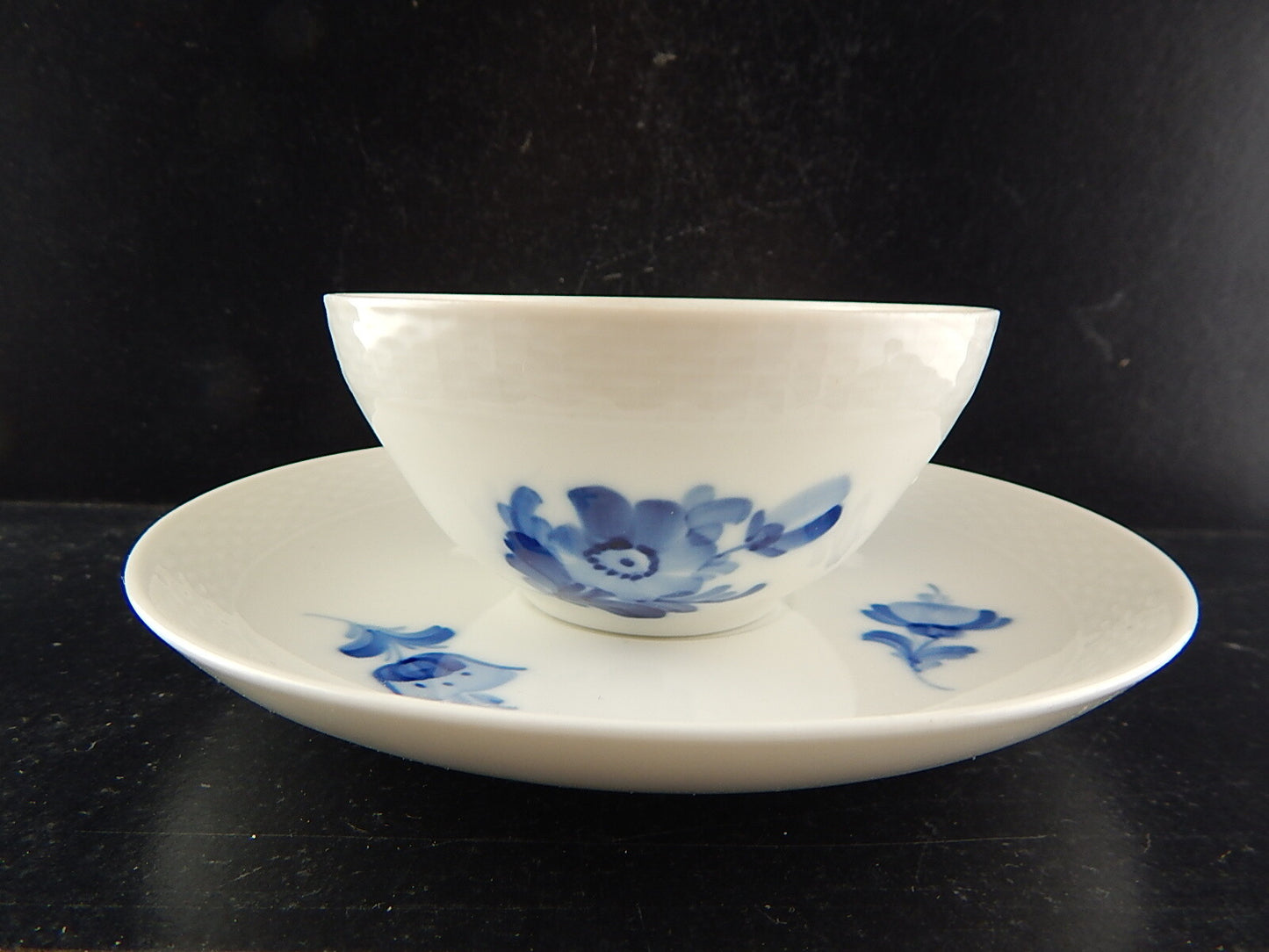 ROYAL COPENHAGEN PORCELLANA BLUE FLOWER CUP CIOTOLA SCODELLA DIPINTA MANO #3