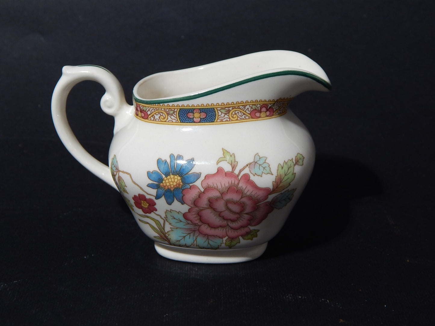 VINTAGE LATTIERA BRICCO PORCELLANA ORIENT DYNASTY COLLECTION BY FRANCISCAN