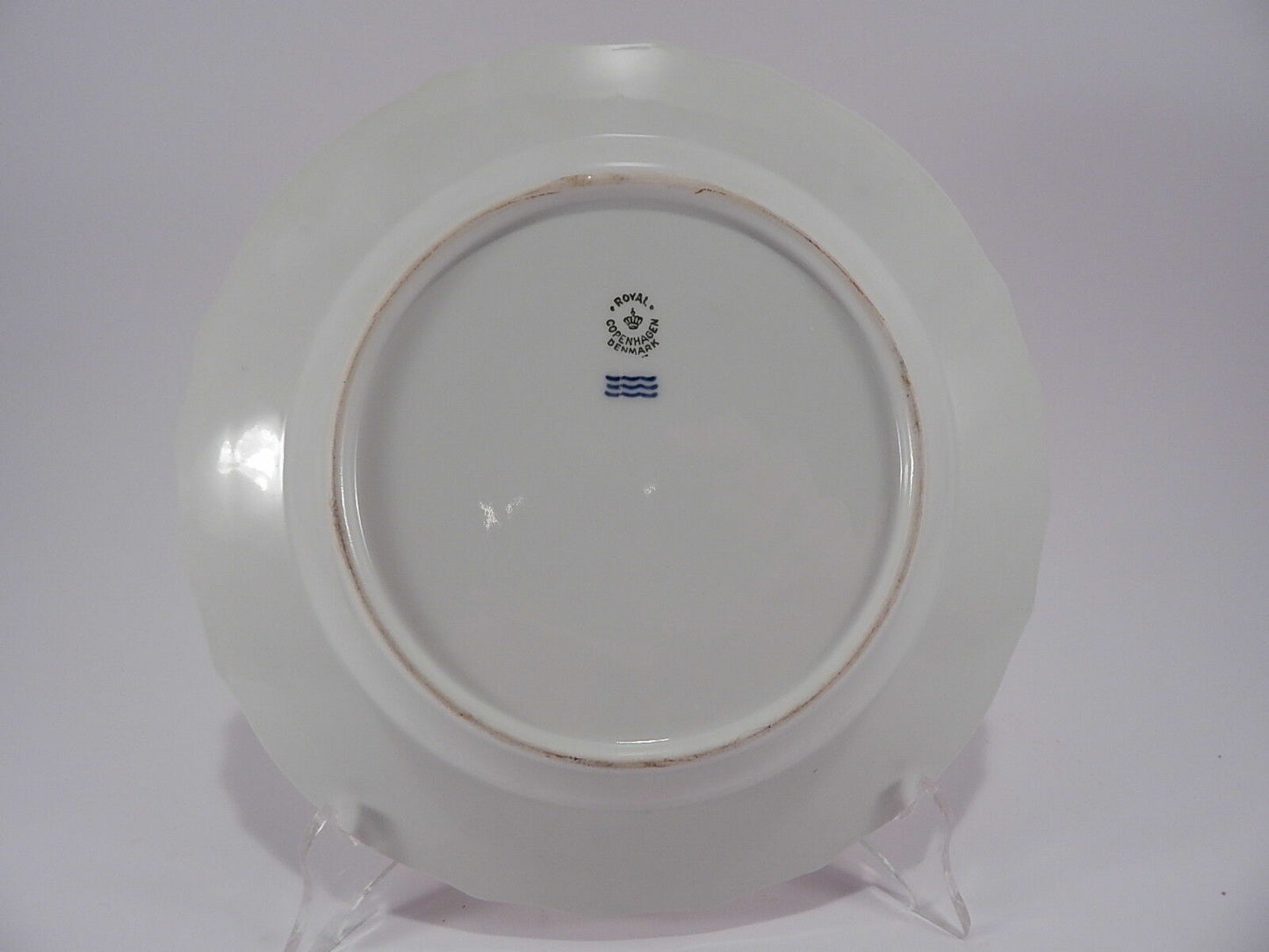 PREZIOSO PIATTO PORCELLANA IMPERO AUTENTICO ROYAL COPENHAGEN COLLEZIONE