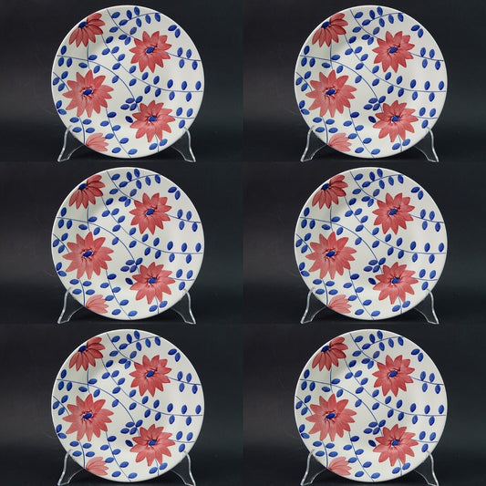 MODERNARIATO VINTAGE CERAMICA RICHARD GINORI MONDOVÌ SERVIZIO 6 PIATTI