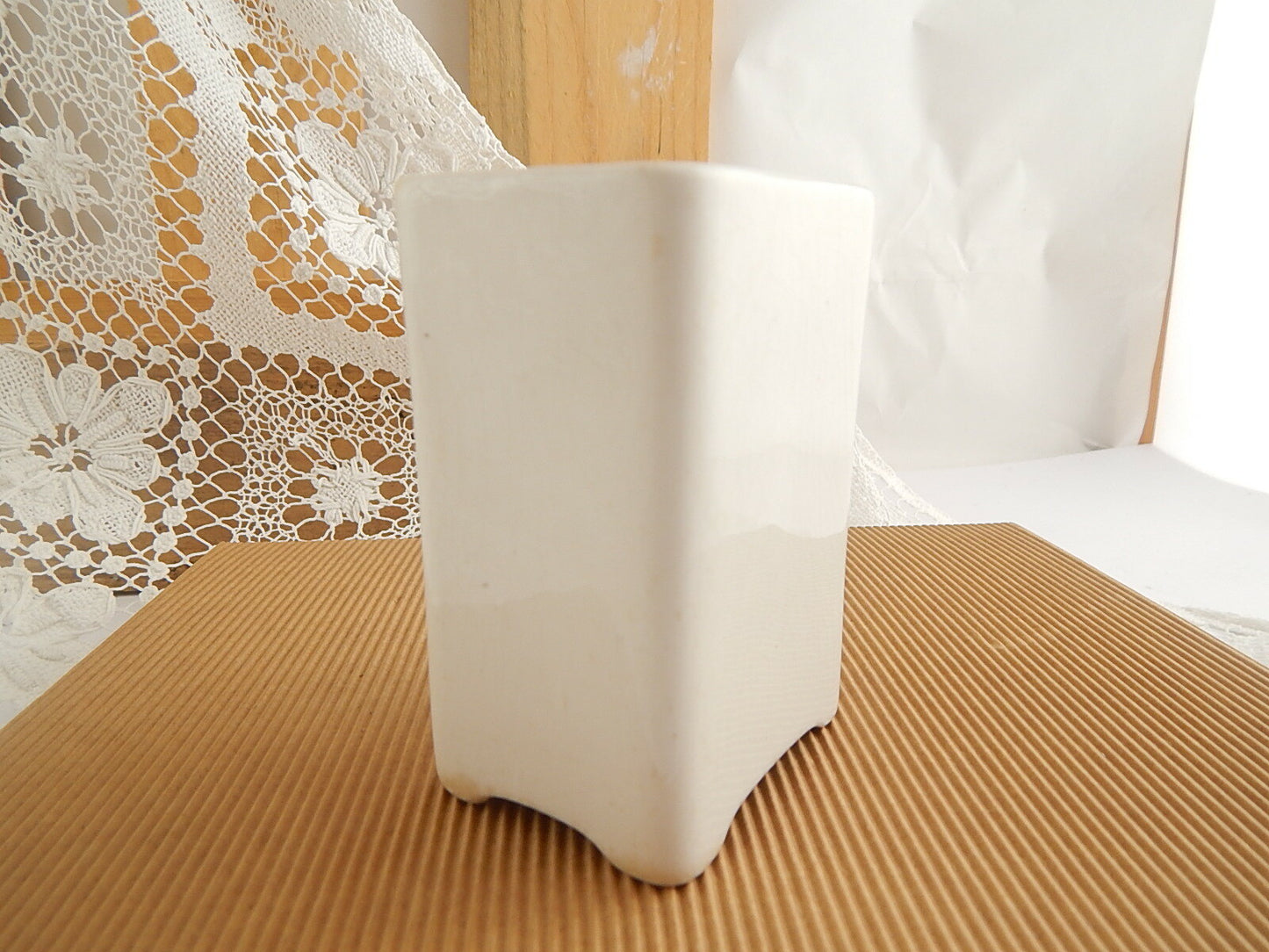 ANTICO BARATTOLO CERAMICA CUCINA ART DECO PRIMO 900 PEPE DECORO BLU