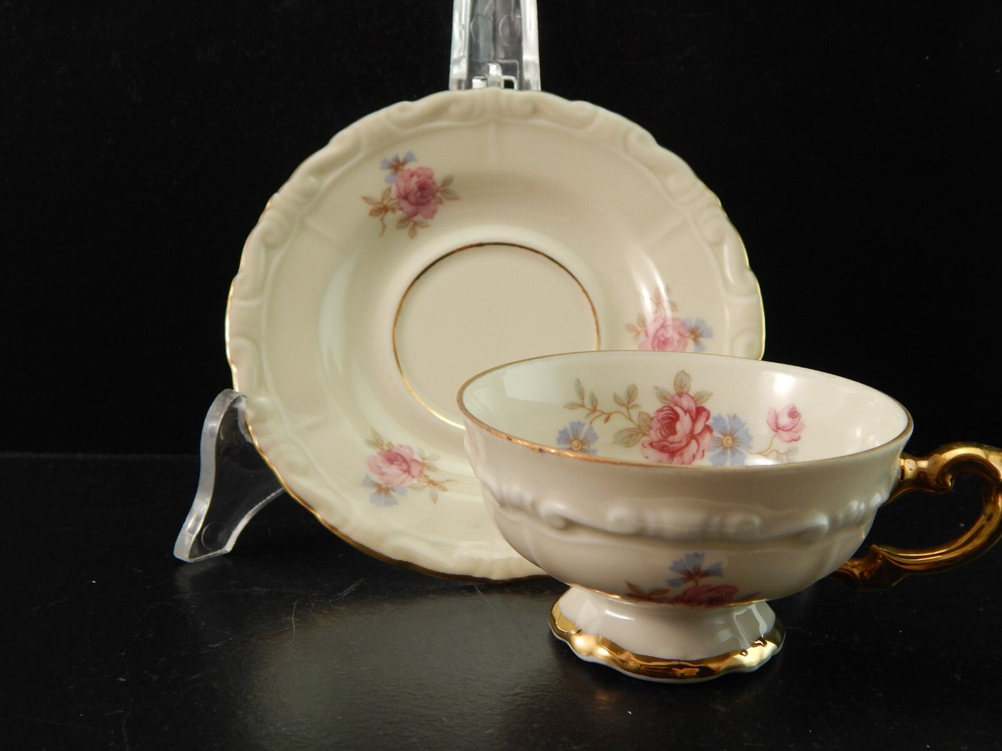 ROCAILLE TAZZINA CAFFE' PORCELLANA VOHENSTRAUSS BAVARIA JOHANN SELTMANN