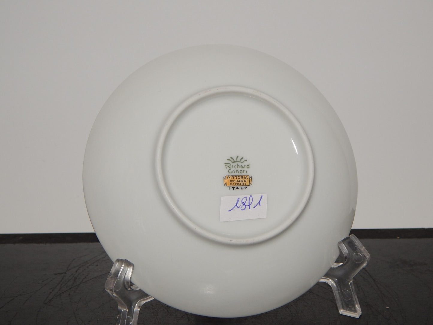 PREZIOSA RICHARD GINORI PITTORIA DOCCIA TAZZA DA TE' PORCELLANA DECORO FLOREALE